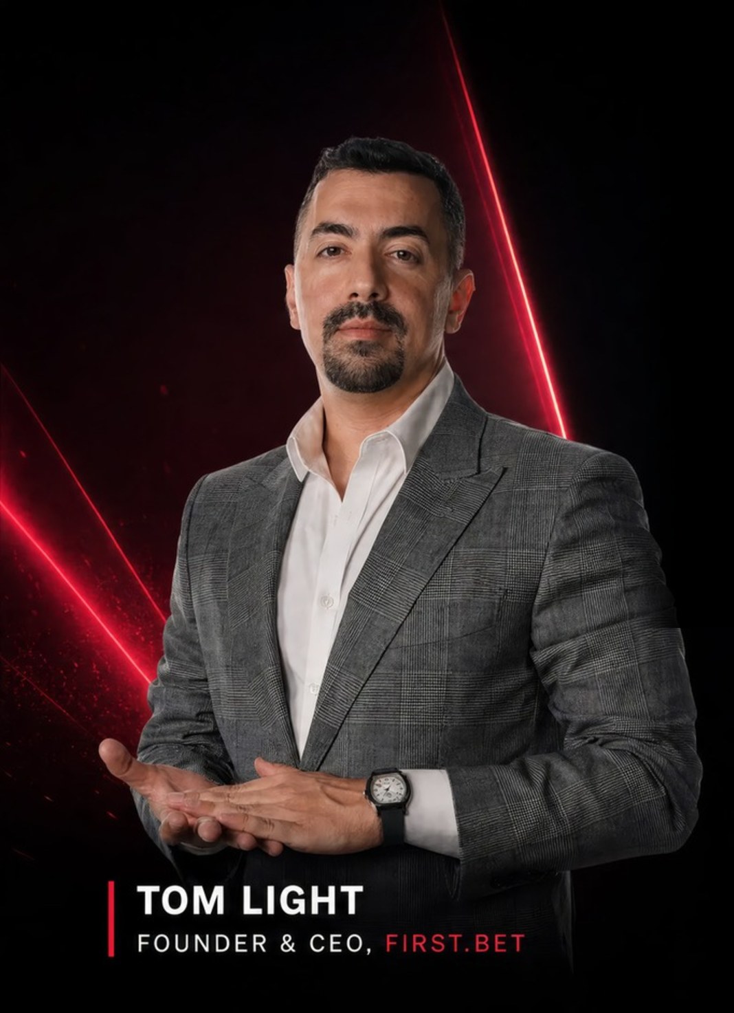 Tom Light, Founder and CEO of FIRST.bet