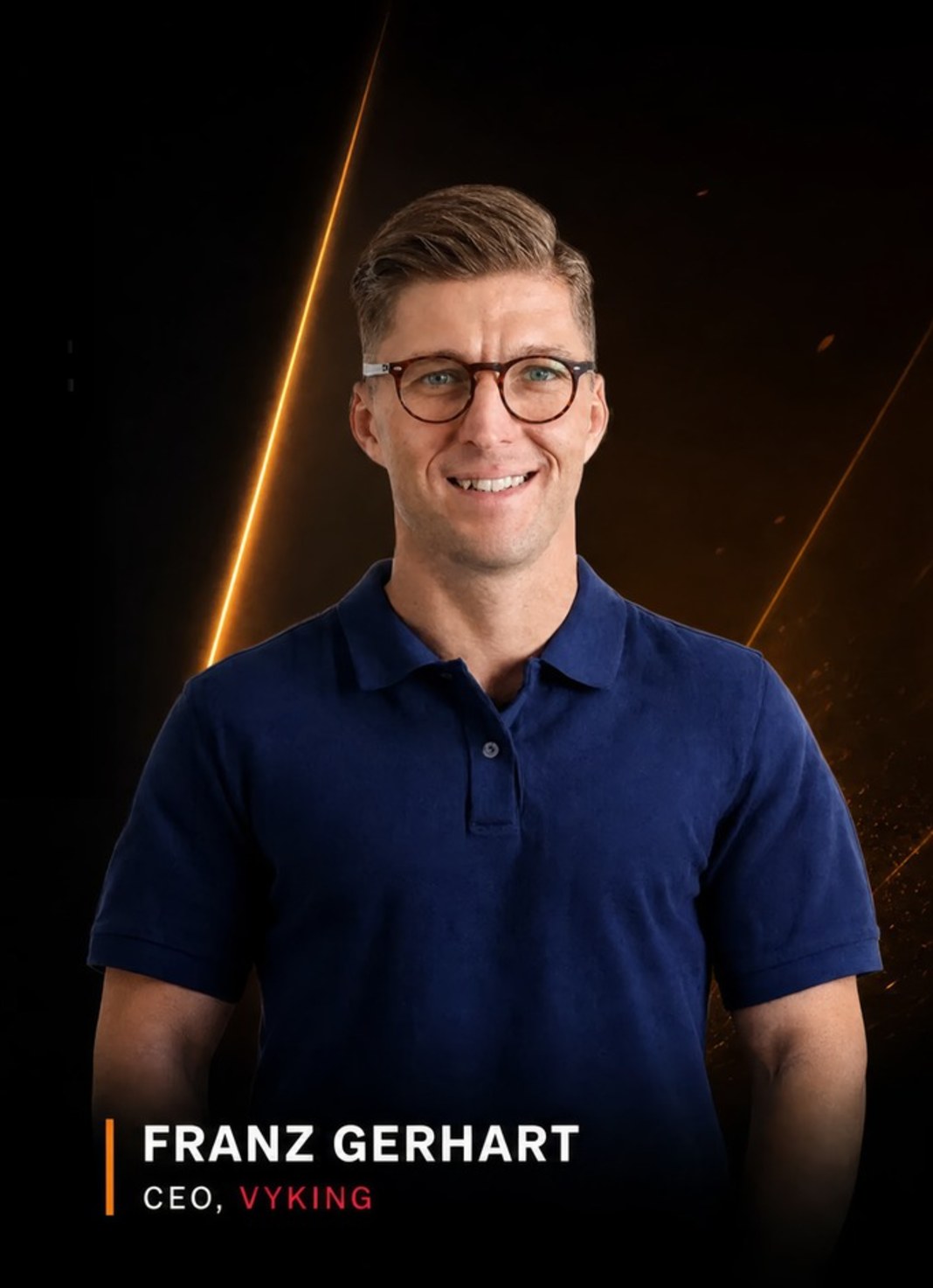 Franz Gerhart, CEO of Vyking